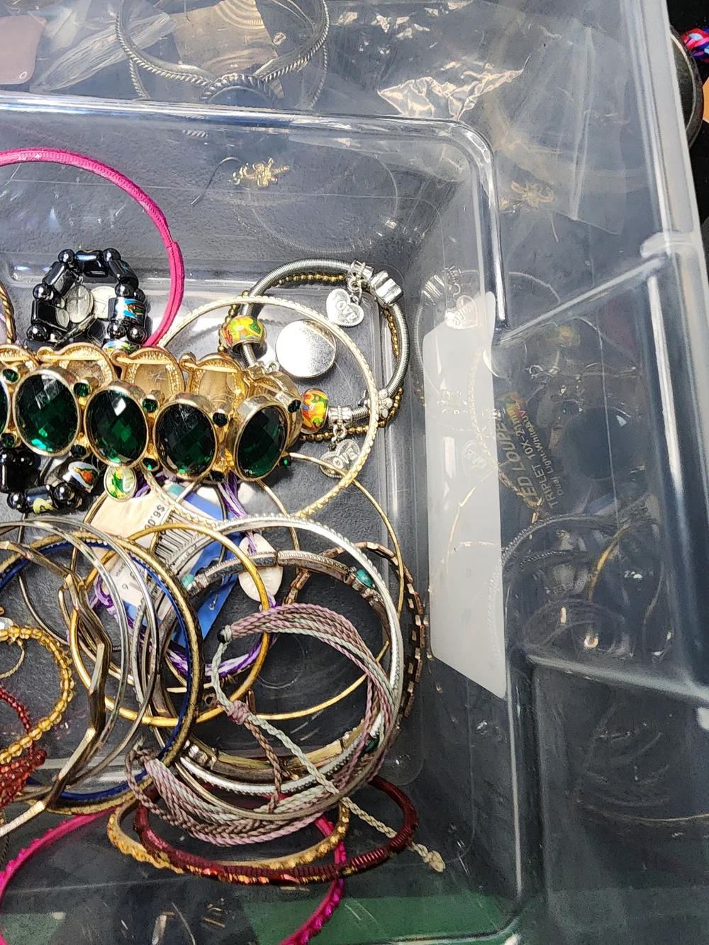 1lb Multi-Color  Bracelet and Bangle Set May Or May Not Have Matches
